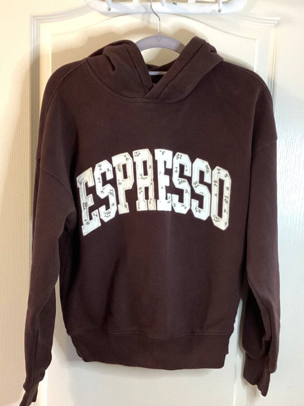 Abercrombie & Fitch Espresso Sunday Hoodie Chocolate Brown Women's Size XS